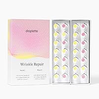 Droplette Wrinkle Repair Refill Capsules: Anti-Aging Skin Care for Instant Face Skin Smoothing, Firming, Lifting and Hydrating with Collagen & Retinol - Reduces Fine Lines, Wrinkles (28 Count)