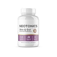 Neotonics Skin and Gut Essential, Neotonics Skin & Gut, Neotonics Advanced Formula Skin Gut, Neotonics Review, Neo Tonics Skin and Gut Health Supplement Pills, Neotronics (60 Capsules)