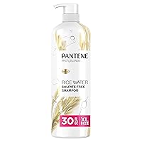 Sulfate Free Shampoo with Rice Water, Protects Natural Hair Growth, Volumizing, for Women, Nutrient Infused with Vitamin B5, Safe for Color Treated Hair, Pro-V Blends, 30.0 oz