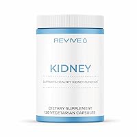 Revive MD Kidney Support Supplement for Men & Women - Kidney Cleanse Detox & Repair Capsules Support Overall Health & Function - Vegan-Friendly, Gluten-Free, & Soy-Free (360 Vegetarian Capsules)