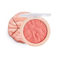 Makeup Revolution Blusher Reloaded, Powder Blush Makeup, Highly Pigmented, All Day Wear, Vegan & Cruelty Free, Peach Bliss, 0.26 oz.