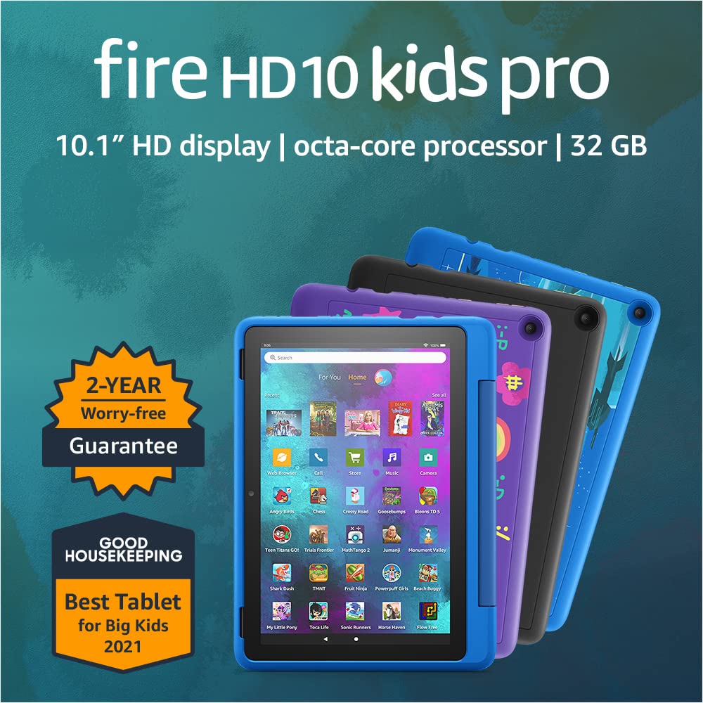Amazon Fire HD 10 Kids Pro tablet, 10.1