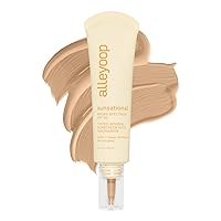 Sunsational Tinted Mineral Sunscreen for Face SPF 50, 1 Fl Oz - Tinted Moisturizer with Niacinamide & Jojoba - Facial Skin Tint That Protects & Hydrates Skin – Reef-Safe & Chemical-Free, Beam