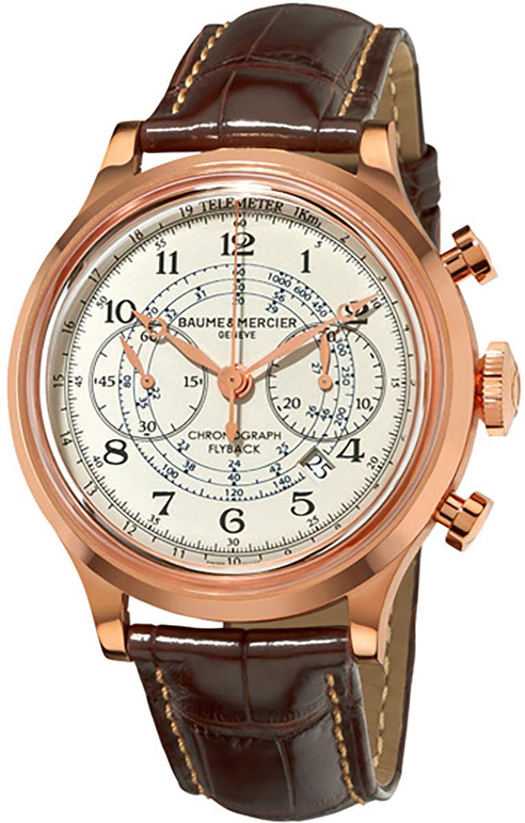 Baume & Mercier Capeland 10007 Rose Gold 44mm Men's Watch