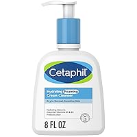 Cetaphil Cream to Foam Face Wash, Hydrating Foaming Cream Cleanser, 8 oz, For Normal to Dry, Sensitive Skin, with Soothing Prebiotic Aloe, Hypoallergenic, Fragrance Free (Packaging May Vary)