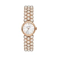 Kate Spade New York Monroe Jewelry-Inspired Women's Watch with Stainless Steel Bracelet