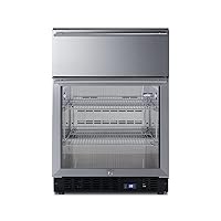 Summit Appliance SCR615TD Commercially Approved 4.76 Cu.Ft. Undercounter 24