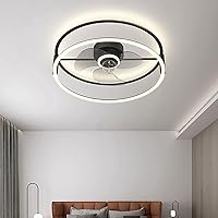 Ceilifans,Withps Silent in Lighticeilifans,With Lights and Remote for Bedrooms,With Lights and Remote Ceilifan with Lightiled Light/Black