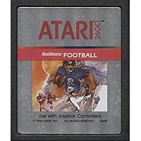 Realsports Football Vintage Atari 2600 Video Game Cartridge