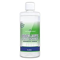 Sodium Lauryl Ether Sulphate (500ml) |Face, Hair, Hand Wash Products| Cleanser, Foaming Agent, Emulsifier, |Used in Shampoo, Soap, Detergent, Bubble Bath, Shower Gel