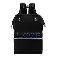 Hairdresser Hairstylist Love Multifunction Diaper Bag Backpack Large Capacity Travel Back Pack Waterproof Mommy Bags