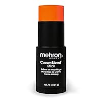 Mehron Makeup CreamBlend Stick - Body Paint (.75 oz) (ORANGE)