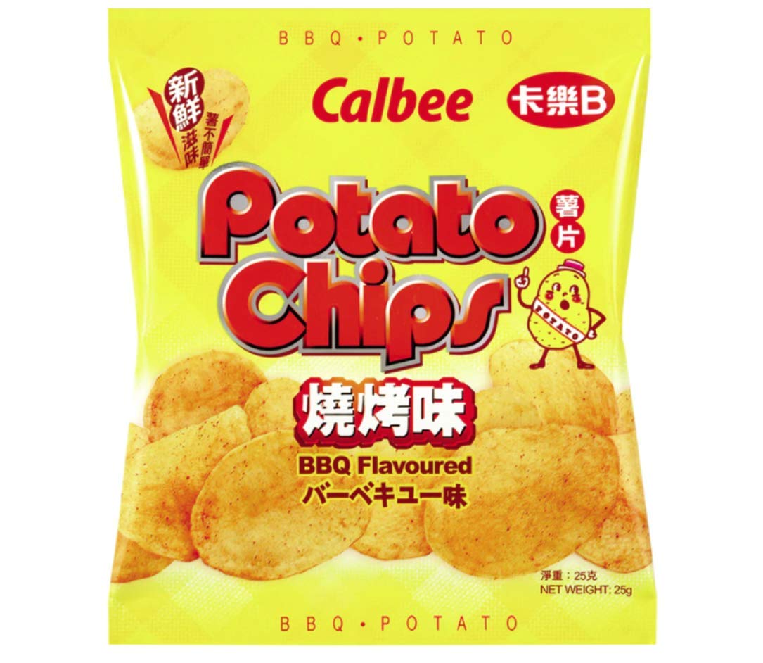 Calbee BBQ Flavoured Chips (25gm) x 6packs