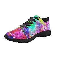 Women Mens Lace-up Sneakers Workout Running Walking Sport Shoes Gym Fitness Training Shoes