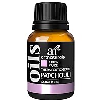 100% Pure Patchouli Essential Oil - (.5 Fl Oz / 15ml) - Undilued Therapeutic Grade Fragrance Oil - Soothe Balance and Comfort - for Diffuser, Skin, Body and Perfume