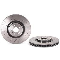 Brembo 09.A960.21 UV Coated Pillar Vented drilled Front Brake Rotor MERCEDES-BENZ OE# A1664210912