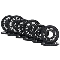 BalanceFrom Cast Iron Olympic 2-Inch Plate Weight Plate for Strength Training, Weightlifting and Crossfit, Multiple Packages