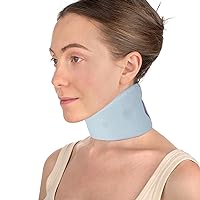 Neck Brace for Neck Pain and Support, Soft Foam Neck Cervical Collar for Sleeping, Vertebrae Whiplash Wrap Aligns & Stabilizes, Relieves Neck Pain Pressure Pain & in Spine for Women & Men