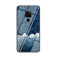 IVY Tempered Glass Starry Sky Case for Huawei Mate 20 X Case - E