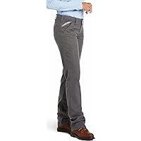 Ariat Female FR Stretch DuraLight Canvas Stackable Straight Leg Pant Iron Grey 32