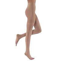 JOBST Relief Waist High 15-20 mmHg Compression Stockings Pantyhose, Open Toe