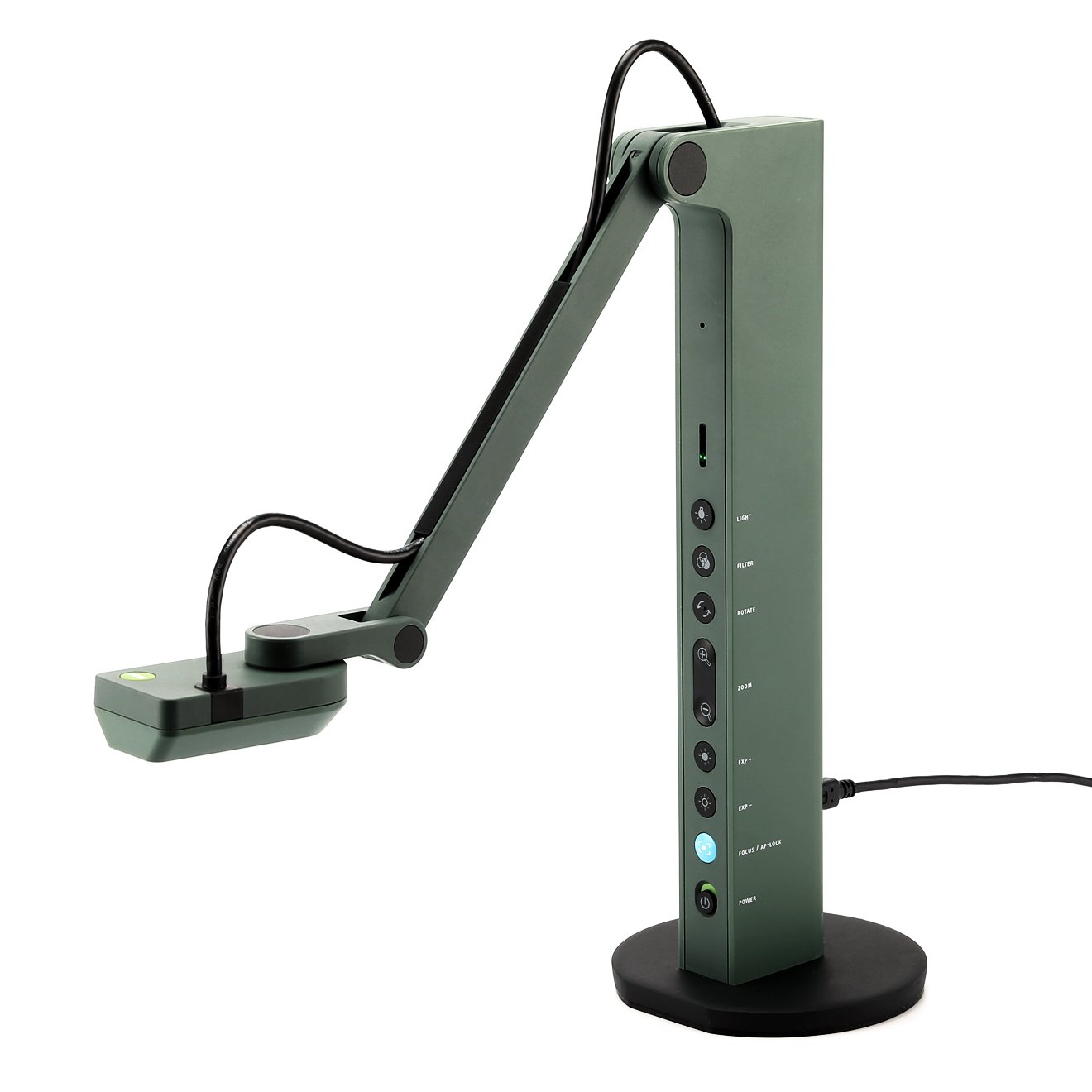 IPEVO VZ-R HDMI/USB Dual Mode 8MP Document Camera — Mac OS, Windows, Chromebook Compatible for Live Demo, Web Conferencing, Remote Teaching, Distance Learning, 8 Megapixel (5-883-4-01-00)