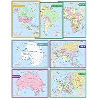 Teacher Created Resources Continents Set (9899)