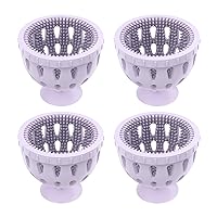 Egg Washer for Fresh Eggs, Silicone Egg Cleaner for Fresh Eggs, Reusable Egg Scrubber for Fresh Eggs, Multifunctional Vegetable/Egg Brush, Simple and Convenient, Easy to Clean(4 Pack, Purple)