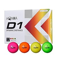 HONMA GOLF BT2201 Honma D1 Golf Balls 1 Dozen (12 Pieces) 2022 Model