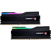 G.SKILL Trident Z5 RGB Series (Intel XMP 3.0) DDR5 RAM 32GB (2x16GB) 7200MT/s CL34-45-45-115 1.40V Desktop Computer Memory UDIMM (‎F5-7200J3445G16GX2-TZ5RK)