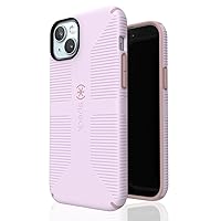 Speck MagSafe Case for iPhone 15 Plus - Drop & Camera Protection, Soft-Touch Secure Grip, Wireless Charging Compatible, Fits All 6.7 Inch Models Including iPhone 14 & 13 Plus - Soft Lilac