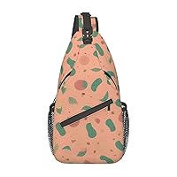 Animal Form Printed Pattern Print Cross Chest Bag Diagonally,Sling Backpack Fashion Travel Hiking Daypack Crossbody Shoulder Bag For Men Women