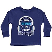Pro Gamer in The Making | Video Game Lover Gift Toddler Long Sleeve T-Shirt
