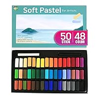  HA SHI Soft Chalk Pastels, 64 colors with additional 2pcs, Non  Toxic Art Supplies, Drawing Media for Artist Stick Pastel for Professional,  Kids, Beauty Nail Art, Pan Chalk Pastels 