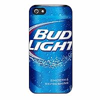Bud Light Beer iPhone 5 Case / iPhone 5s Case (Black Plastic)