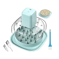 Electric Chicken Shredder Tool, 9 Inches Efficient Multifunctional Meat Shredder Machine, Chicken Breast Shredder Tool & Quick chicken shredding tool (Sky Blue)