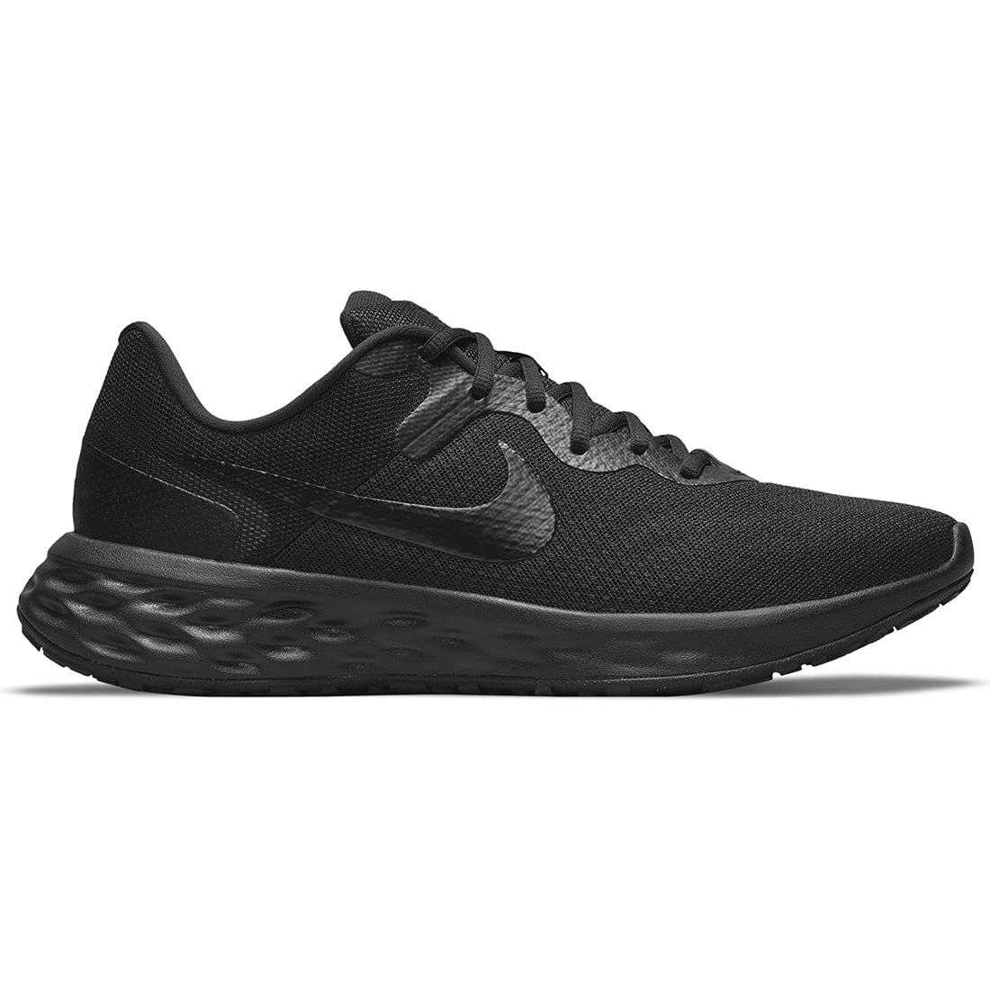 NIKE REVOLUTION 6 NN Men's Sneakers [Lightweight] DC3728 003 Black/White/Iron Grey