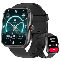 Smart Watches for Women/Men,Alexa Built-in Smartwatch(Answer/Make Calls),1.91'' HD iOS/Andorid Compatible 100+DIY Dails Activity Tracker,IP68 Waterproof 100+ Sports Fitness Tracker,SpO2/Sleep Monitor