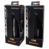 Continental Grand Prix 5000 S TR 700x28 Black - Tubeless Ready - Pack of 2 Tires