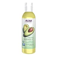 Solutions, Organic Avocado Oil, 100% Pure Moisturizing Oil, Nutrient Rich and Hydrating, 4-Ounce