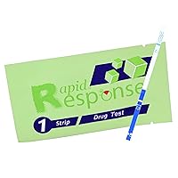 BTNX Inc Rapid Response™ Fentanyl Drug Test Strips: FYL Test Kit - 100 Pack - For Liquid and Powder Substances, Quick Results in Minutes, Over 98% Accurate, Easy To Use, High Sensitivity