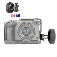 Nitze Wheel-Shaped Left Right Side Handle with NATO Calmp for DSLR Camera Monitor Cage Rig