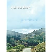 Address Book: Large Address and Password Book Combo. Alphabetical Organizer for Contacts, Phone, Birthday, Anniversary, Email, Website, Username, Internet Password and Write Notes.
