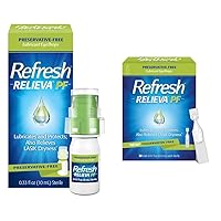 Refresh Relieva Preservative-Free Lubricant Eye Drops (0.33 Fl Oz) Relieva Preservative-Free Eye Drops (0.01 Fl Oz, 30 Count)