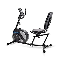 Stamina Recumbent Exercise Bike 1346 - Exercise Bike with Smart Workout App - Recumbent Exercise Bike for Home Workout - Up to 250 lbs Weight Capacity Black