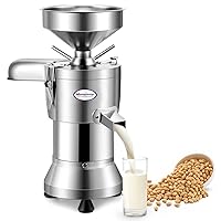 Moongiantgo Commercial Soy Milk Maker, Automatic Soybean Milk Maker For Soymilk, Tofu, Efficient Nut Milk Maker 25KG/H, 110V