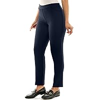 Zac & Rachel Women's Pull-on Ankle Pants with Band