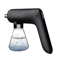 Ozone Disinfectant Fogger Machine (2th Gen Pro 2022 Release) O3 Generator Removable Nozzle Air/Odor Clean Handheld ULV Cordless Electric Nano Sanitizer Spray Gun For Touchless Sanitization Deodorate