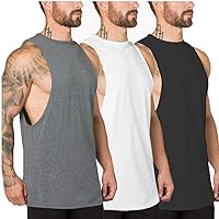 Muscle Killer 3 Pack Mens Tank Tops Muscle Cut Gym Workout Stringer Bodybuilding Fitness T Shirts