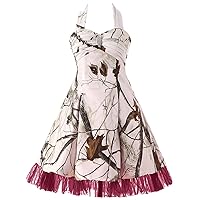 Wedding Guest Bridesmaid Dress Camo Prom Homecoming Gowns Short